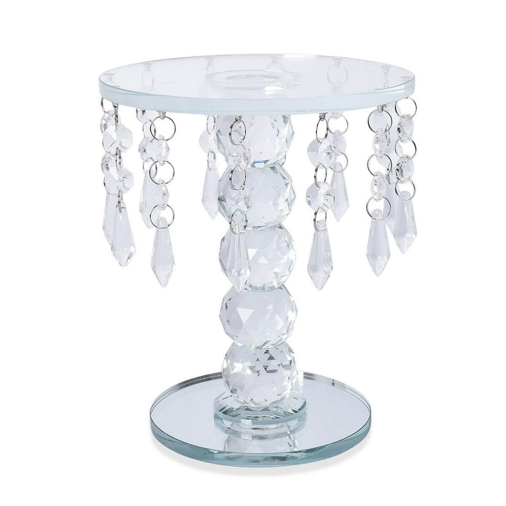Shop LC Delivering Joy Christmas Gifts White 5 Ball Base Crystal Pillar