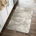 thumbnail image 3 of BERTHMEER 2'x3' Small Abstract Area Rugs for Entryway Doorway indoor Machine Washable Non-slip, Beige Gray, 3 of 4