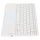 thumbnail image 1 of M Buder Teclado Inalámbrico con Panel Táctil 25.4 cm / 10 inches RGB Blanco, 1 of 9