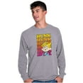 thumbnail image 4 of Retro Dennis The Menace Hunk Gradient Men's Long Sleeve Tee T Shirt Brisco Brands M, 4 of 6