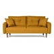 thumbnail image 2 of Sofá Cama De Lino Mostaza Modelo Brokman, 2 of 8