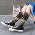 thumbnail image 5 of Fuzoiu Charming Garden Patio Print Adult Stockings,Crew Socks,Unisex Fashion Socks, Casual Sports Socks,Comfortable Crew Socks for Everyday Wear and Sports, 5 of 6