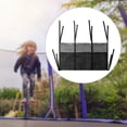 thumbnail image 3 of Bolsa de malla de almacenamiento de trampolín correas 3 bolsillos de ejercicio de interior Fitness equipo de trampolín bolsa de juguetes CUTICAT bolsas de almacenamiento de trampolín, 3 of 7