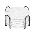thumbnail image 1 of Absorbent Ers For Drinks Ers Set With H, Set Of 6, For Kinds Of Mugs Marble Co, 1 of 5