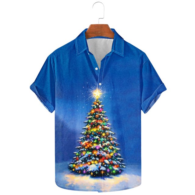 Styesk T-Shirts pour Homme Mode Col Rond Imprimé Manches Courtes T-shirt Décontracté Ample