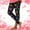 023 Black, variant on Hvot&aat Women's Heart Printed High Waist Leggings Valentines Day Stretchy Yoga Leisurely Pants