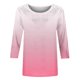 thumbnail image 4 of ICHUANYI Clearance Women's Fashion Printed Loose T-shirt 3/4 Sleeves Blouse Round Neck Casual Tops(Pink, XL) ICHUANYI WER2023080903698, 4 of 5