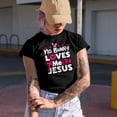 thumbnail image 2 of No Bunny Loves Me Like Jesus, Easter Sunday or Day, Navy Blue T-Shirt, 2XL, 2 of 5