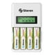thumbnail image 1 of Cargador Inteligente Steren CRG-200 Incluye 4 Pilas AA R2U 2100 mAh, 1 of 4