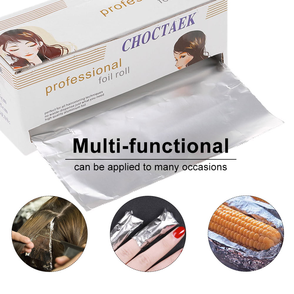 Aluminum Foils Sheets 14m*12cm For Hair,professional Hair Coloring Dye  Highlighting Foil For Salon Barber Bleaching Application - Foil - AliExpress