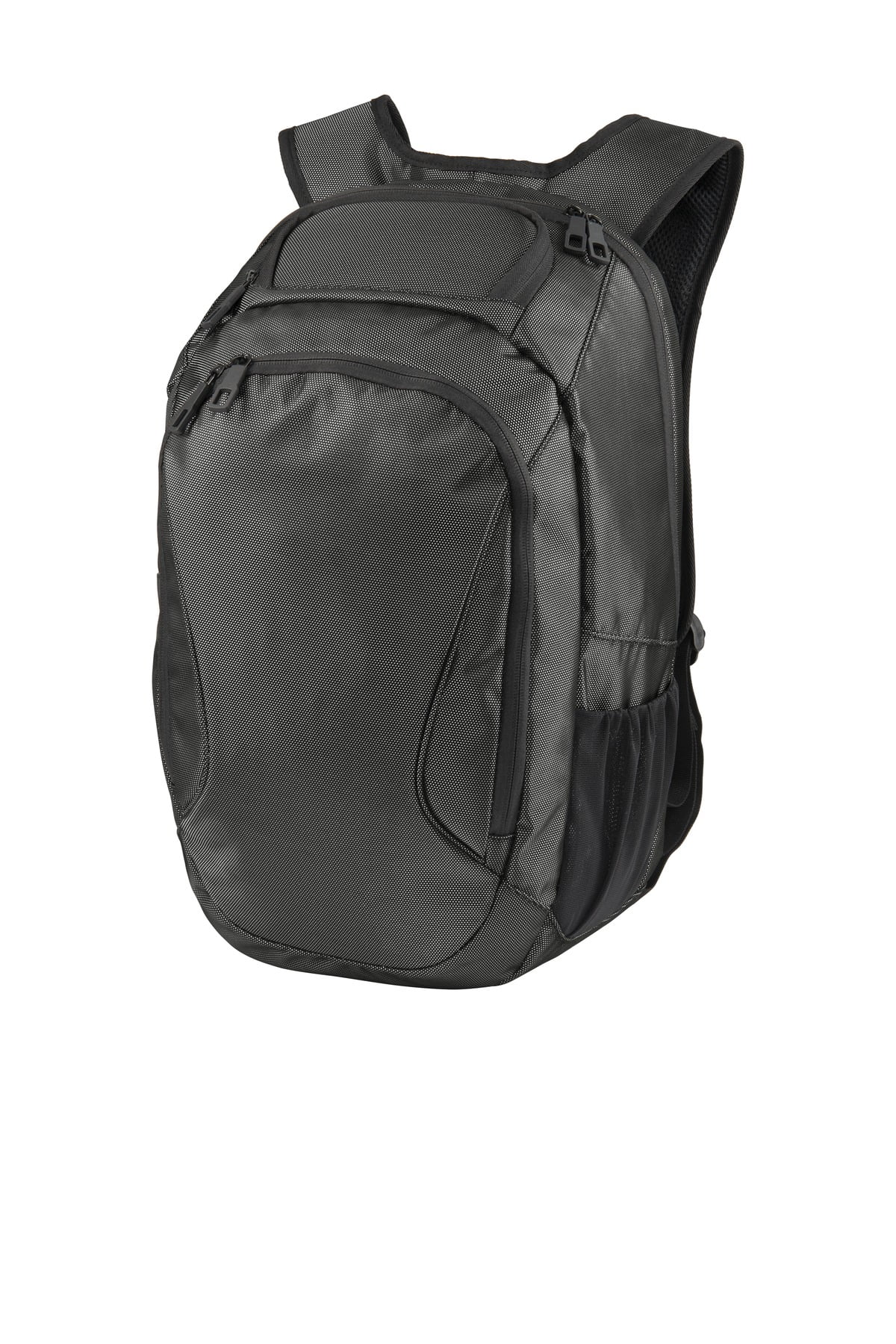 plain grey backpack