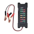 thumbnail image 2 of Probador de alternador de batería de coche de 12V y 24V, protección contra sobrevoltaje, probador de alternador automotriz, probador de batería automá Acortar, 2 of 8