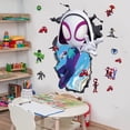thumbnail image 4 of Spider and His Amazing Friends Spider Gwen Ghost Wall Decal, 4 of 6