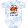 thumbnail image 3 of Inktastic This Little Turkey is Going to Be a Big Brother Boys Baby Bodysuit, 3 of 5