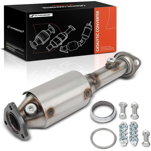A-Premium Catalytic Converter Kit Direct-Fit Compatible with Honda CR-V CRV 1997-2001, Odyssey 1996-1997 & Isuzu Oasis 1996-1997, 2.0L 2.2L, EPA Compliant