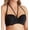 Black Hue, variant on Women's Smart and Sexy SA1001 Swim Secret The Getaway Halter Bikini Swim Top (Mint Chip 34DD)