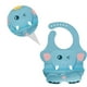 thumbnail image 4 of WORGEOUS Babero de silicona para niños, babero de silicona para niños, babero de comedor para bebé, 1 ud., 4 of 8