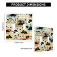 thumbnail image 3 of PAYOHTO Toggle Light Switch Wall Plate Boys Dinosaurs Cartoon Double Switch Cover Standard Size 2-Gang 4.50" x 4.5" Unbreakable Polycarbonate Thermoplastic, 3 of 6