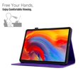 thumbnail image 5 of GSFY Case Compatible with iPad Pro 11 Inch 5th Generation (M4) 2024, Smart Premium PU Leather Wallet Stand Protective Shell with Auto Sleep Wake Feature for iPad Pro 11 2024, Purple, 5 of 7