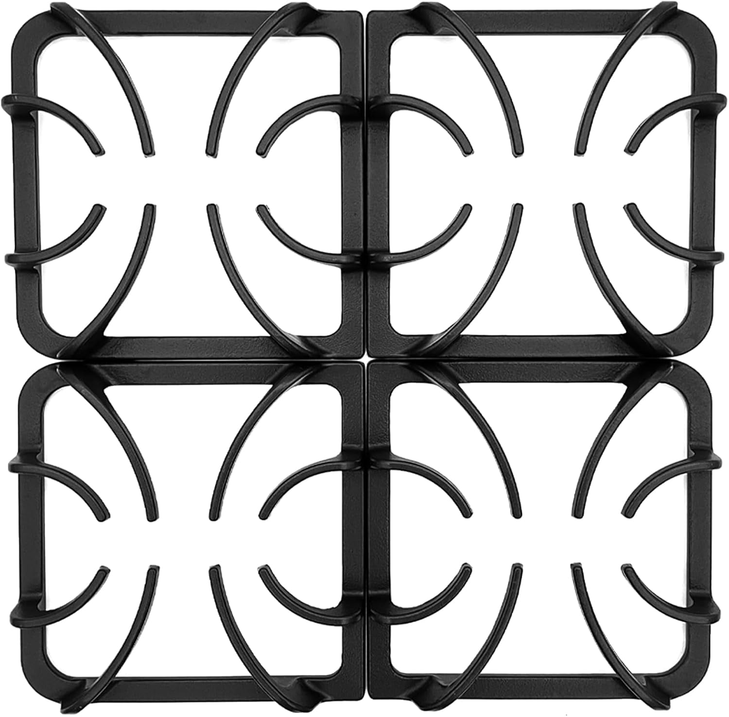 316202405 Cast Iron 4 Burner Grate Replacement for Frigidaire Gas Oven Stove grate Range Stove Top Parts 8-7/8'' x 8-7/8''