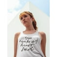 thumbnail image 2 of You Make My Heart Smile. Tank Women -Image by Shutterstock, Female Small, 2 of 4