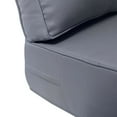 thumbnail image 4 of Large Deep Seat Back Cushion Slip Cover Piped Trim 26 x 30 x 6 inch AD001, 4 of 14