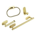thumbnail image 2 of Juego de Accesorios para Baño Perfecl Soporte para Toallas de Mano 4 Piezas Oro, 2 of 8