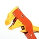 thumbnail image 5 of EeaseMX Alicate pelacables multifuncional, cortador de cables, crimpadora, herramienta automática para pelar cables, para mecánicos, electricistas y profesionales (naranja), 5 of 7
