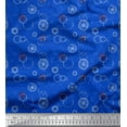 thumbnail image 1 of Soimoi Velvet Fabric Watches & Texture Printed Craft Fabric by the Yard 58 Inch Wide, 1 of 2
