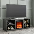 Mainstays Fireplace TV Stand for TVs up to 65", Espresso