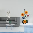 thumbnail image 2 of Elegante Figura De Bailarina De Girasoles, Escultura De Arte Moderno Con Soporte Vertical Para Pañuelos De Papel. Adorno Creativo De Escritorio Para Dormitorio, Oficina Y Decoración Del Hogar., 2 of 8