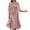 Pink, variant on Summer Dresses for Women 2023 Flowy Floral Print Two-piece Set Wedding Guest Mother of the Groom Dresses Casual Vintage Party Dress