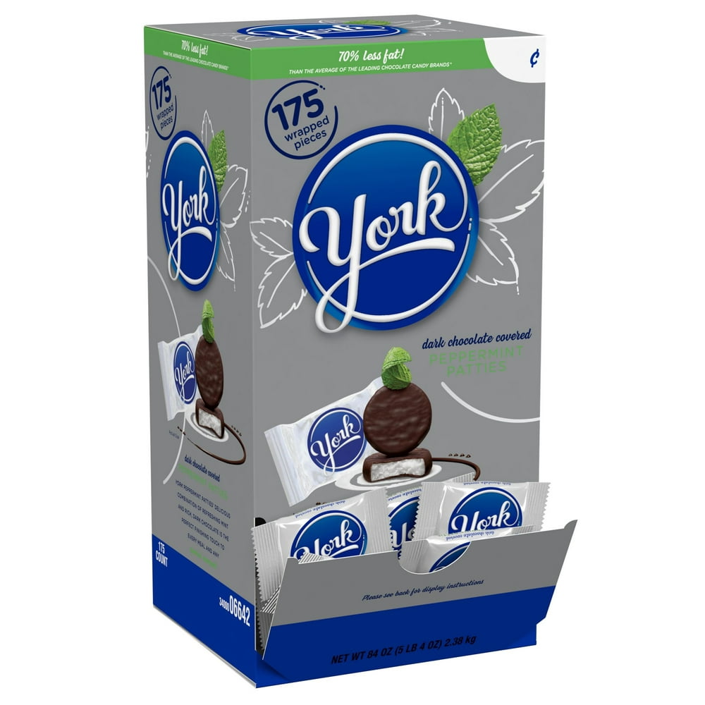 York Peppermint Patties 175 Count.