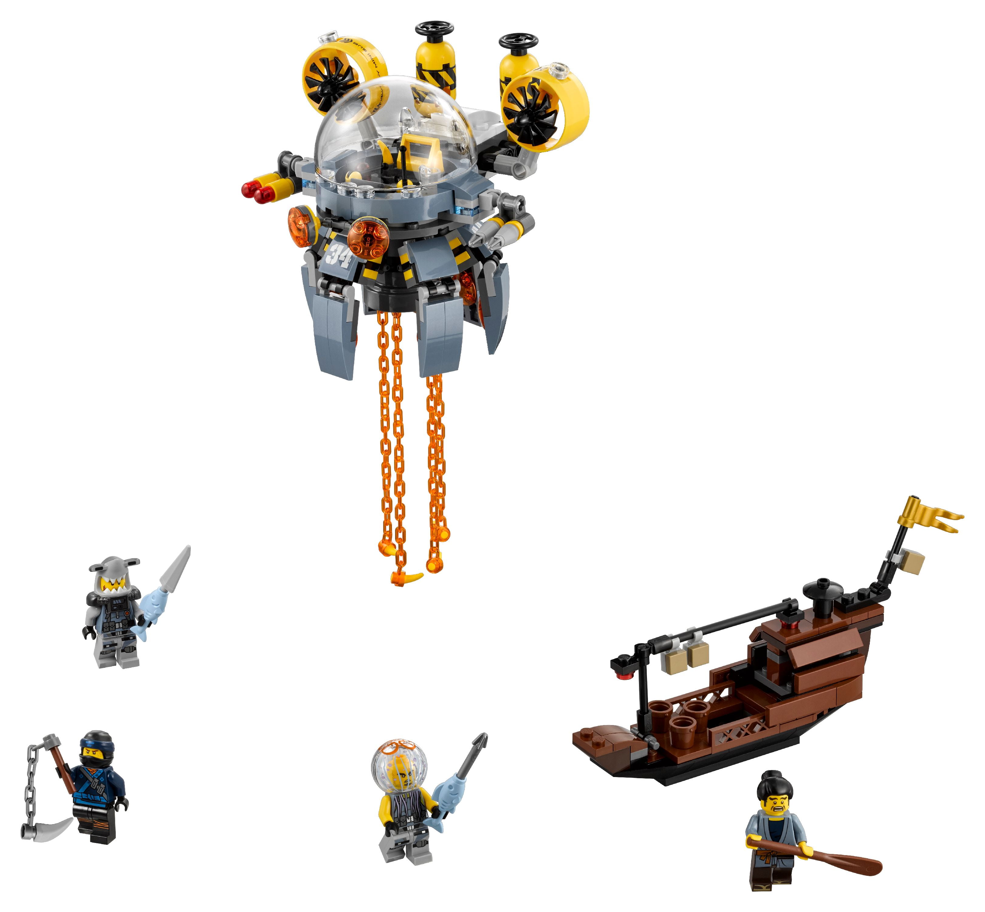 LEGO Ninjago Movie Flying Jelly Sub 70610 341 Pieces