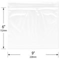 thumbnail image 2 of Plymor 9" x 6" (Pack of 500), 2 Mil Zipper Reclosable Plastic Bags, 2 of 3