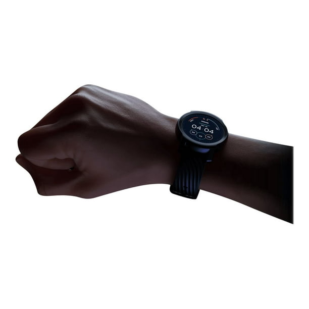 Motorola moto watch 100 - 42 mm black aluminum - smart watch with sport strap - 1.3" - - 1.02 oz - black - Walmart.com