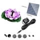 thumbnail image 3 of Fuente Solar Estanque Fuentes de Baño para Pájaros Al Aire Libre Jardín Flotante de Energía Solar (Púrpura), 3 of 6