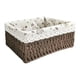 thumbnail image 2 of Paquete de de Almacenamiento Tejidas, Caja de Almacenamiento para Armario de Cocina, Ropa de Maquillaje BLESIY Cesta de almacenamiento tejida, 2 of 6