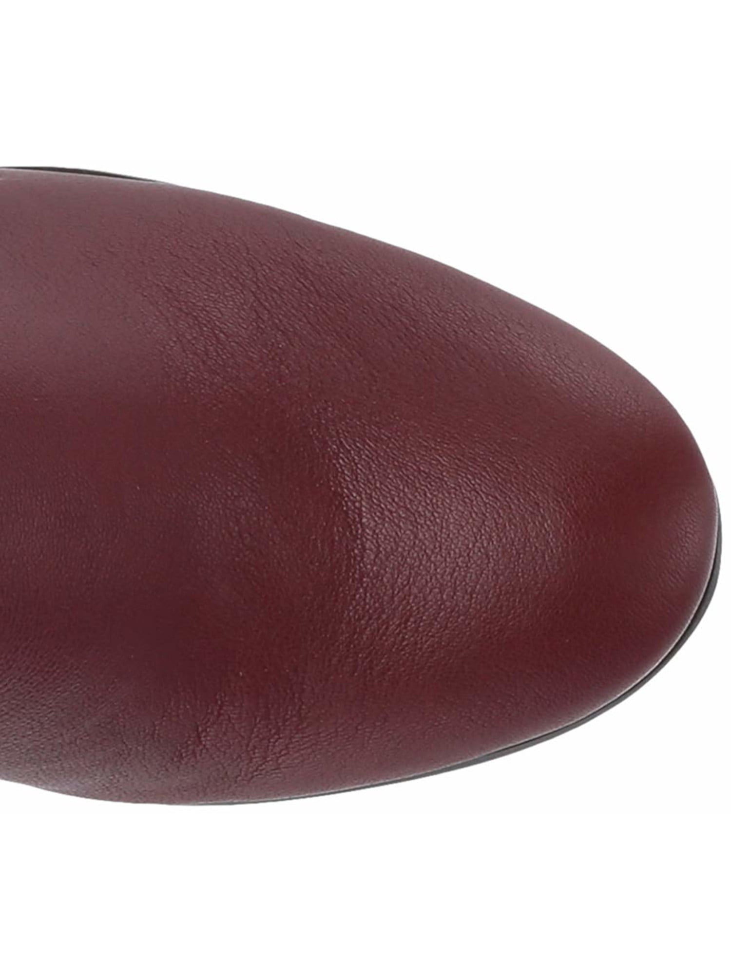 Kenneth Cole New York Women's Maroon Leather Riding Boot Kenneth Cole New York Women's Maroon Leather Riding Boot