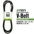 thumbnail image 2 of 8TEN Drive Belt for Husqvarna 574845602 GT48LS YT48LS YT48XLS YTH48XLS 48 inch 810-CBL2522T, 2 of 4