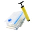 thumbnail image 4 of 5 Pcs Sacs de Compression sous Vide Vêtements Literie Pochettes Sac de Rangement avec Pompe, 4 of 7