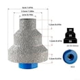 thumbnail image 3 of Beveling Chamfer Bits For Tile Glass Ceramic Drill Bit For Woodworking Countersink Drill Bit For Enlarging Shaping Trimming Existing Holes, 3 of 9