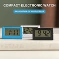 thumbnail image 2 of ZOUBAOQ FurNest Digital Clock Battery Powered Only, LED Large Display, Small Digital Travel Clock, suitable for Bedside/Be, 2 of 8