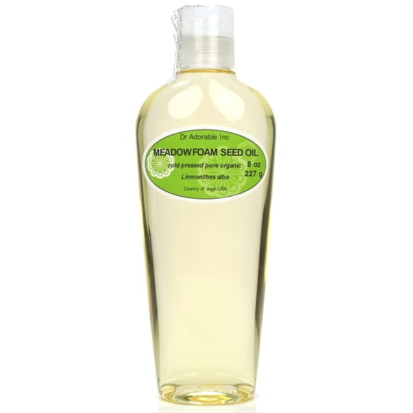 Aceite de semilla de Meadowfoam puro orgánico por Dr.Adorable 8 Oz