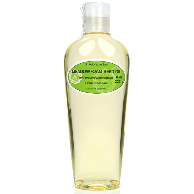 Aceite de semilla de Meadowfoam puro orgánico por Dr.Adorable 8 Oz