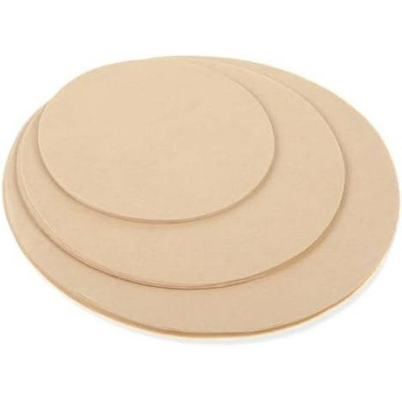 150 Sheets Round Baking Parchment Paper, 6, 8, 10 Inch Parchment Paper for Cake Pan Liners Non-Stick Precut Parchment Paper for Cookies Steamer Grilling Pizza Pan Springform Pan Baking