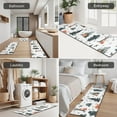 thumbnail image 5 of Multicolor Christmas Forest Pattern Kitchen Rugs Sets Of 3,Kitchen Runner Rugs Non Skid Washable,Decorative Kitchen Floor Mats for Kitchen,Sink,Laundry,17"x30"+ 17"x47" + 17"x59", 5 of 6