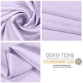 thumbnail image 4 of Fundas de almohada de seda Jocoku, 100% seda de morera estándar, color morado claro, 4 of 6