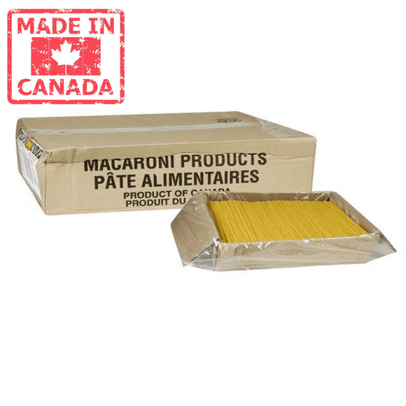 Primo Pasta Spaghetti Cut 5 LBS Bulk Size (4/Case)- Canadian Made