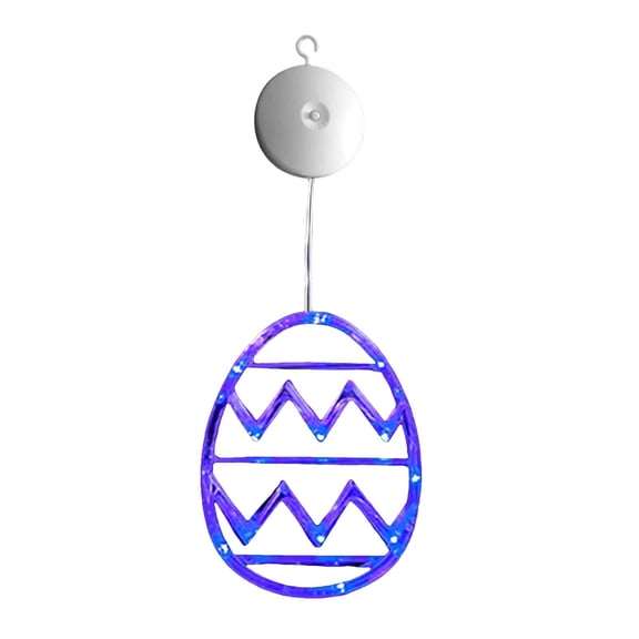 6 - Color Easter Lights with Colorful Eggs - Create Festive Atmosphere, Indoor/Outdoor Decoration, Ideal for Home & Night Lighting